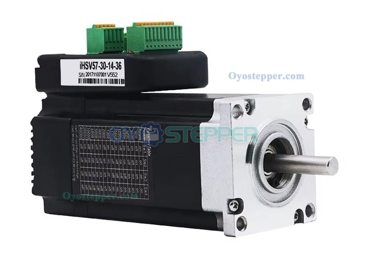 JMC Nema 23 Integrated AC Servo Motor 140W 36V 0.45N.m 5.4A 3 Phase 3000RPM 57 x 57mm